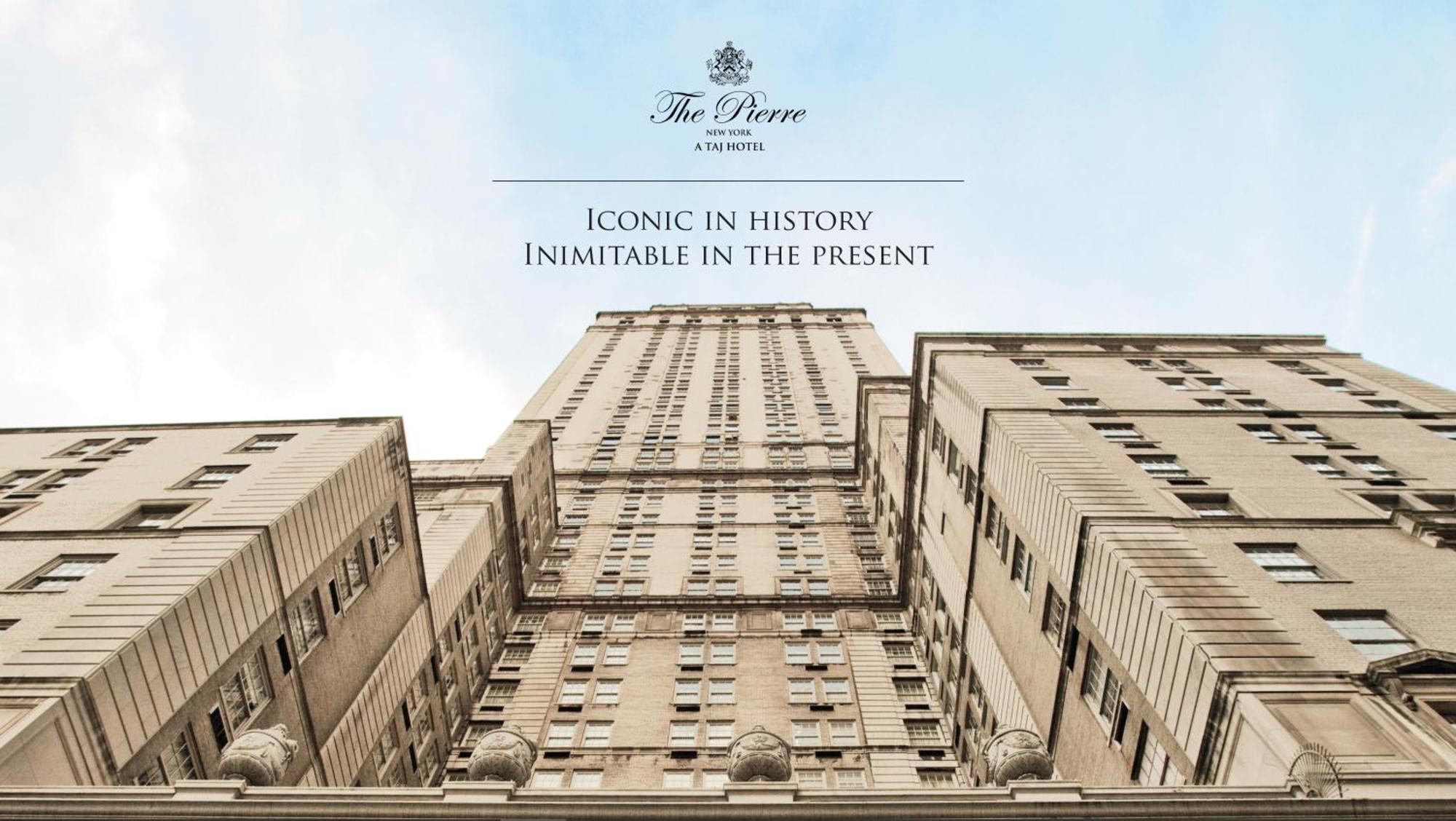 The Pierre, A Taj Hotel, New York Bagian luar foto The Pierre brochure